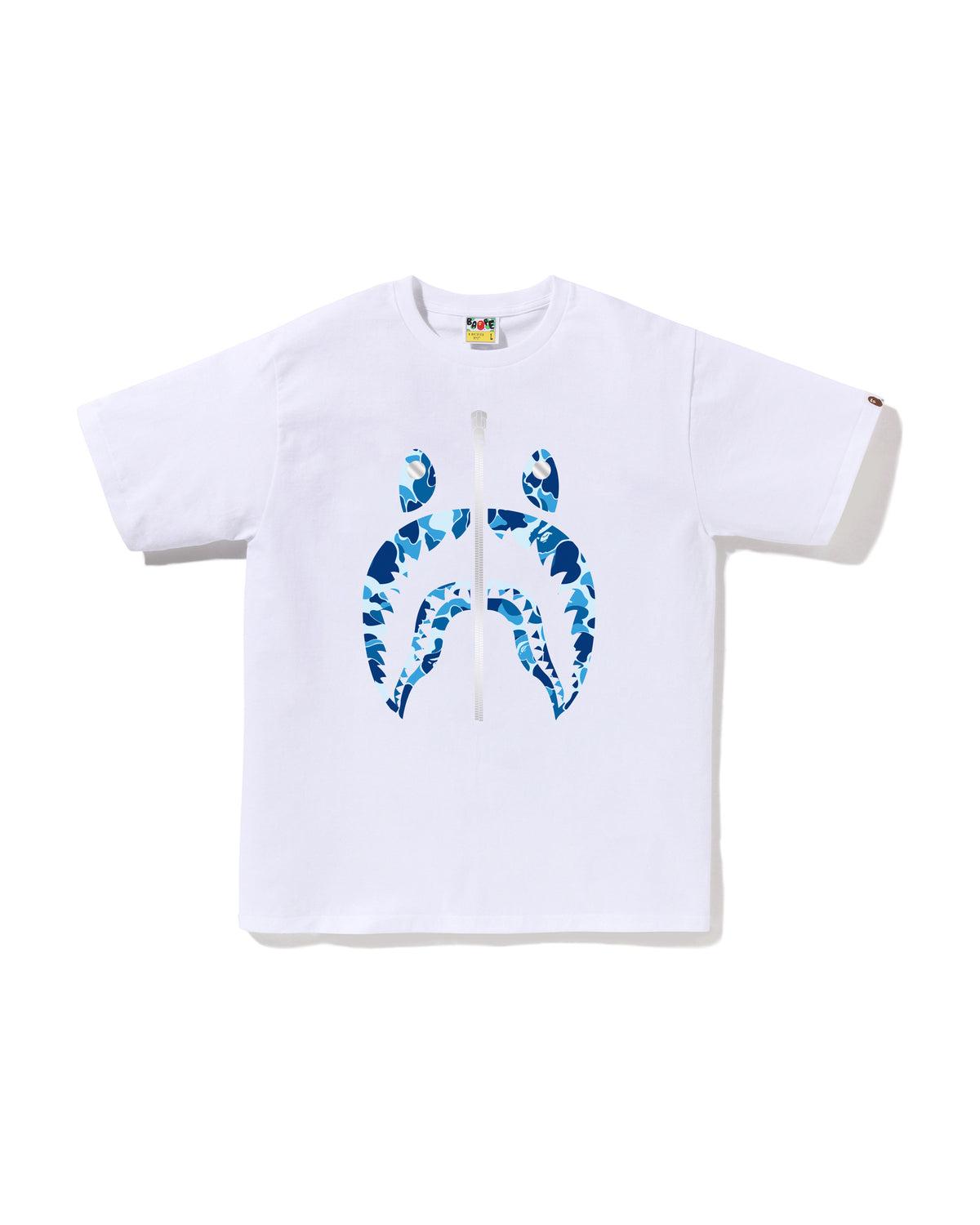 Abc Camo Shark Tee Oversized Design Streetwear