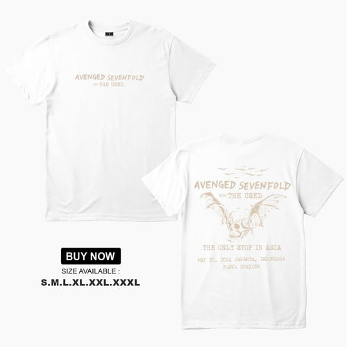 A7X Tour Vintage Oversized Graphic Cotton Tee